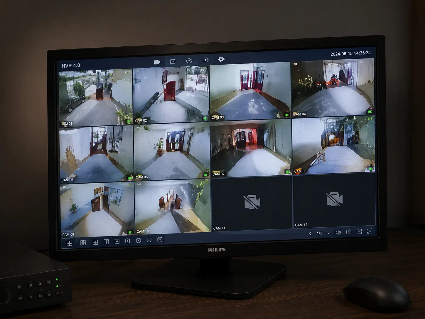 Setting CCTV