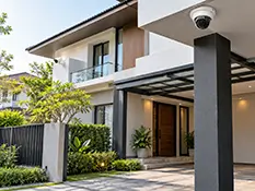 Sistem CCTV untuk keamanan rumah modern